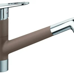 Koupit Online Kuchyňská vodovodní baterie Blanco NOTIS HD silgranit mu?kát/chrom lesk 523251