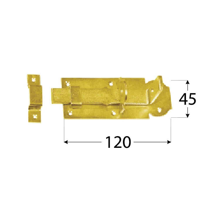 Nejlepší Cena WZP 120Zástrč zamykací rovná 120x45x5,0 mm