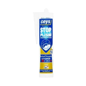 Rychlé Dodání Silikon Ceys Stop plísním bílý, 280 ml