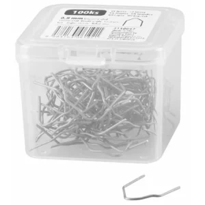 Spona Strend Pro, pro pistoli pro svařování plastů, vnitřní úhel, 0,8 mm, bal. 100 ks Zlevněný