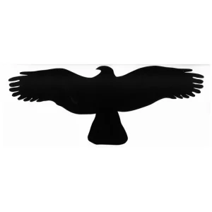 Novinka Symbol dravec 320x130mm - samolepka