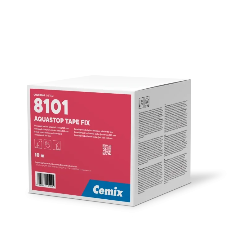 Cemix AQUASTOP TAPE FIX 8101 Samolepicí butylový pás šíře 150 mm Nejlepší Volba