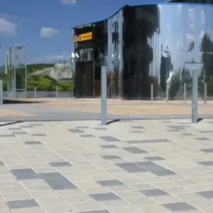 Rychlé Dodání CSB-QUADRO 8cm ?ervená standard neskladba /9,6m2