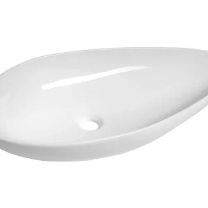 ?asově Omezené CERASTYLE OVALI keramické umyvadlo 74x38,5cm, bílá TU0713