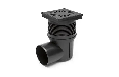 324vli-kv Boční D110, Vodní Hladina, Litinová Mřížka 150x150mm 04880-KVB110V-LI Rychlé Dodání